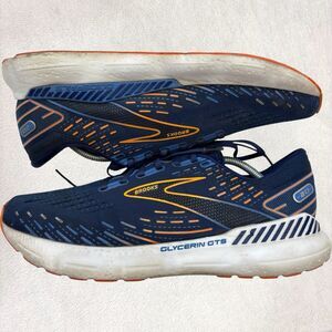 Brooks Glycerin GTS 20 1103831D444 Athletic Sneaker Men's 13D Blue Mesh Running